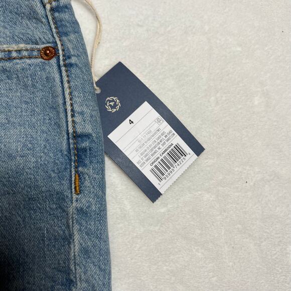 Universal Thread Vintage Midi Stretch Shorts Raw Hem Size 4 NEW Festival Rodeo - Picture 5 of 10